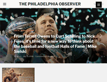 Tablet Screenshot of philadelphiaobserver.com